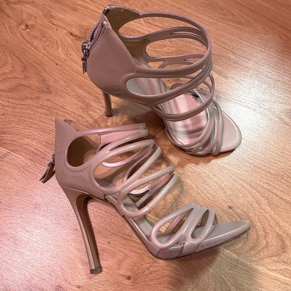 Casadei Cream Heels 7.5